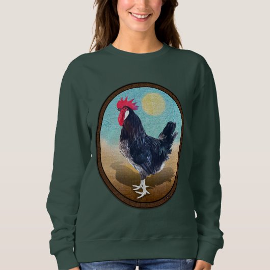 Minorca Rooster Ovaal Trui (Voorkant)