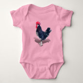 Minorca Rooster Romper (Voorkant)