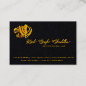 Minority Business Sikh Khanda Symbool Visitekaartje (Voorkant)
