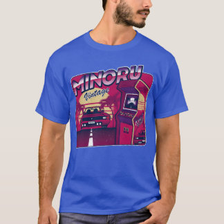 Minoru Persoonlijke Vintage Gamer 80s 90s T-shirt