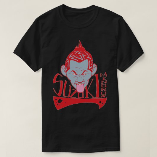 Minoru Suzuki Lonely Warrior T-shirt (Design voorkant)