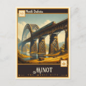 Minot, North Dakota | Briefkaart (Voorkant)