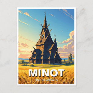 Minot Park North Dakota Briefkaart