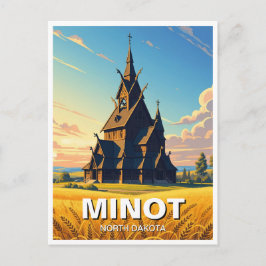 Minot Park North Dakota Briefkaart