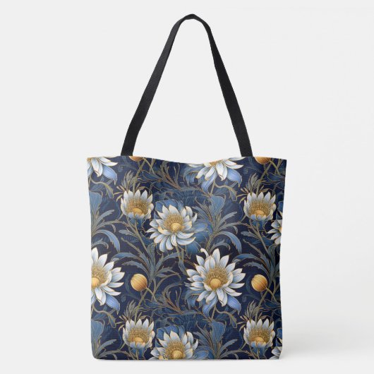 Minot Winter Blossom Tas (Achterkant)