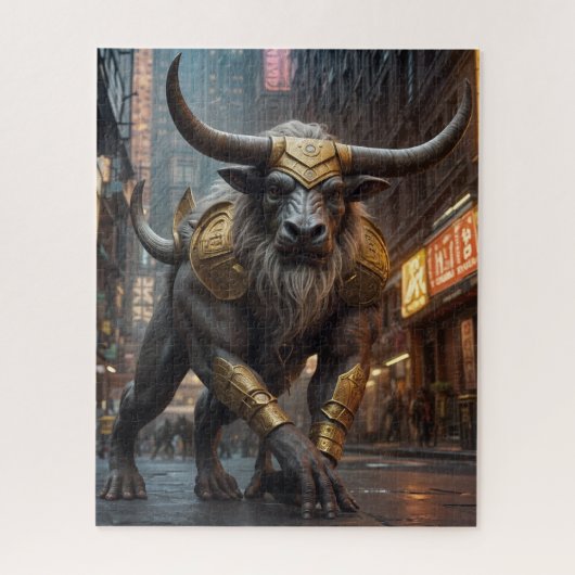 Minotaour-puzzel Legpuzzel (Verticaal)