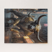 Minotaour-puzzel Legpuzzel (Horizontaal)