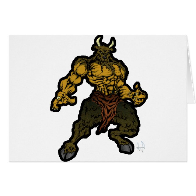 Minotaur (Voorkant Horizontaal)