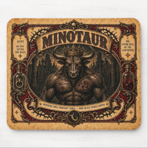 Minotaur, Antiek Circusmonster Muismat