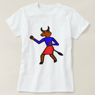 Minotaur bestrijden t-shirt