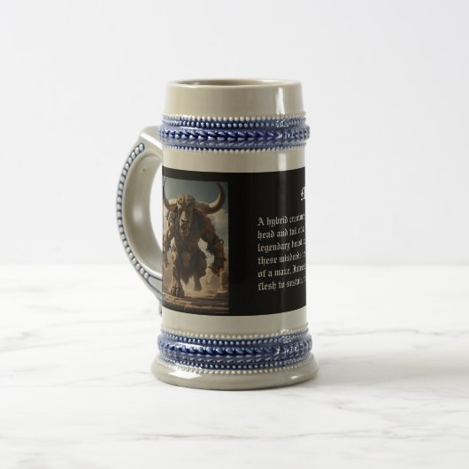 Minotaur  bierpul (Voorkant links)