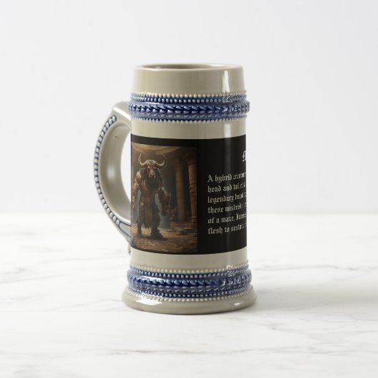 Minotaur  bierpul (Voorkant links)