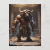 Minotaur Briefkaart (Voorkant)