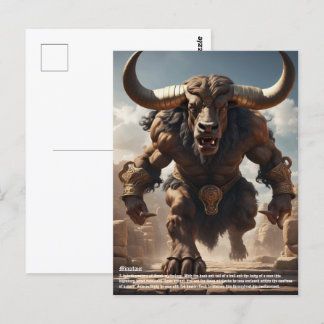 Minotaur Briefkaart