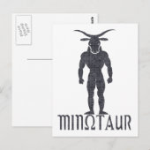 Minotaur Briefkaart (Voorkant / Achterkant)