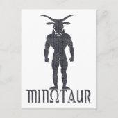 Minotaur Briefkaart (Voorkant)