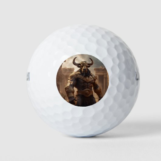 Minotaur Golfballen (Voorkant)