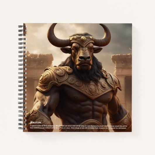 Minotaur Hardcover Notitieboek (Voorkant)