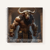 Minotaur Hardcover Notitieboek (Voorkant)