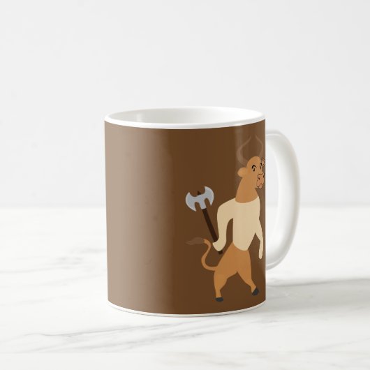 Minotaur Koffiemok (Voorkant rechts)
