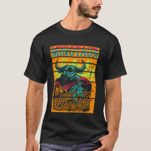 Minotaur Labyrint Strijd Griekse Krijger Oud Beest T-shirt