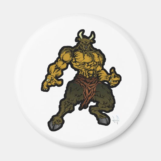 Minotaur Magneet (Voorkant)