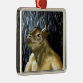 Minotaur Metalen Ornament (Rechts)