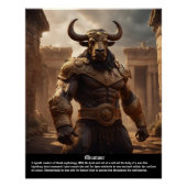 Minotaur Perfect Poster (Voorkant)