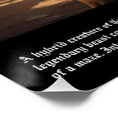 Minotaur Perfect Poster (Hoek)