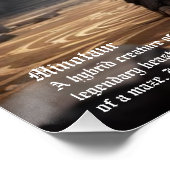 Minotaur Perfect Poster (Hoek)
