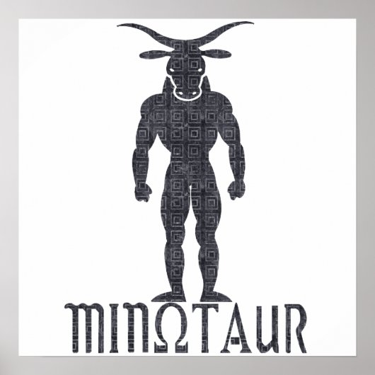 Minotaur Poster (Voorkant)