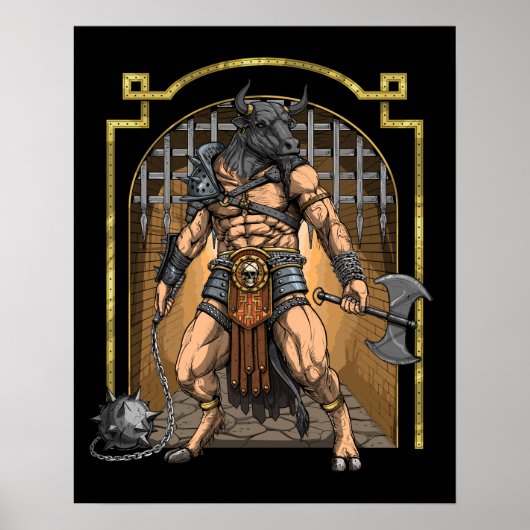 Minotaur Poster (Voorkant)