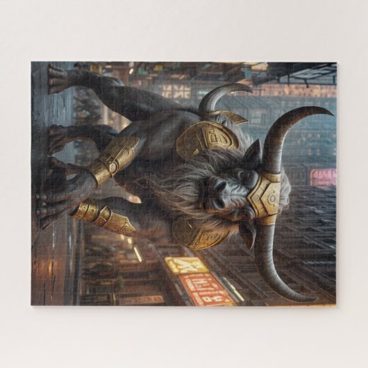 Minotaur Puzzel (Horizontaal)