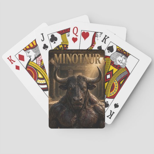 Minotaur Speelkaarten, Pokerkaarten (Achterkant)