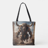 Minotaur Tote Bag (Achterkant)