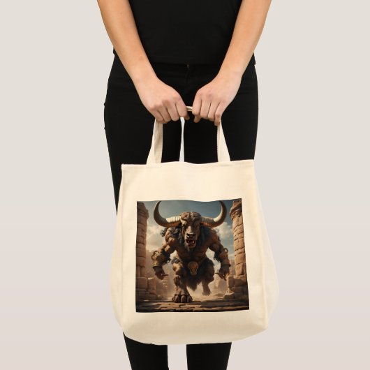 Minotaur Tote Bag (Voorkant (product))
