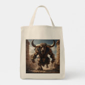 Minotaur Tote Bag (Achterkant)