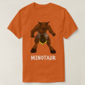 Minotaur voor mensen die van de Griekse mythologie T-shirt (Design voorkant)