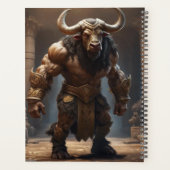 Minotaurenkalender Planner (Achterkant)
