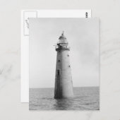 Minotenrandlicht, 1880 briefkaart (Voorkant / Achterkant)