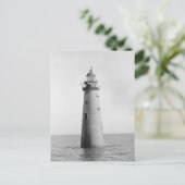Minot's Ledge Light, 1880 Briefkaart (Staand voorkant)