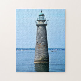 Minots Ledge Lighthouse Mass. Jigzaag Puzzle Legpuzzel