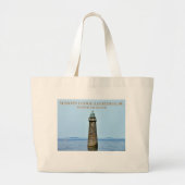 Minots Ledge Lighthouse Massachusetts Canvas tas (Voorkant)