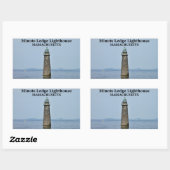Minots Ledge Lighthouse, Massachusetts Stickers (Vel)
