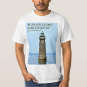 Minots Ledge Lighthouse, Massachusetts T-Shirt (Voorkant)