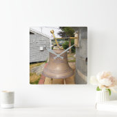 Minots randvuurtoren Fog Bell Square Wall klok (Huis)