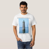 Minots vuurtoren, Cohassett Massachusetts T-shirt (Voorkant volledig)