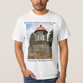 Minots vuurtoren, Cohassett Massachusetts T-shirt