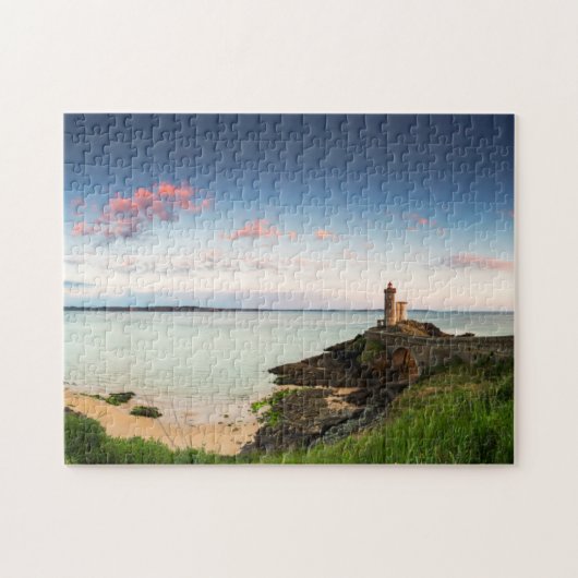 Minou Lighthouse | Frankrijk Brittany Finistere Legpuzzel (Horizontaal)
