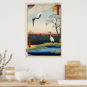 Minowa, Kanasugi, Mikawashima. Poster (Keuken)